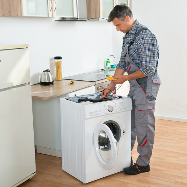 can you walk me through the steps of troubleshooting my washer issue in Galva IA